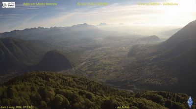 immagine della webcam nei dintorni di Pieve di Soligo: webcam Seren del Grappa