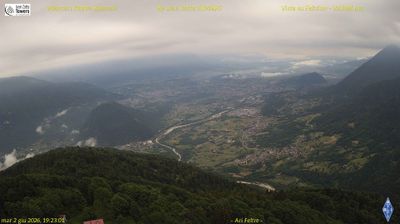 immagine della webcam nei dintorni di Transacqua: webcam Seren del Grappa