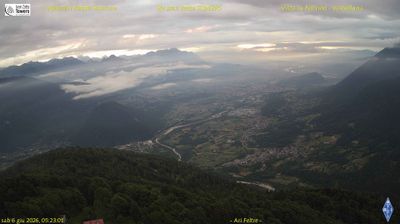 immagine della webcam nei dintorni di Pedavena: webcam Seren del Grappa
