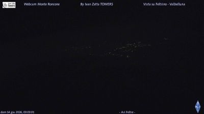 immagine della webcam nei dintorni di Valdobbiadene: webcam Seren del Grappa