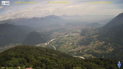 immagine della webcam nei dintorni di Passo Brocon: webcam Seren del Grappa