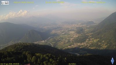 immagine della webcam nei dintorni di Passo Brocon: webcam Seren del Grappa