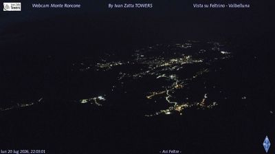 immagine della webcam nei dintorni di Transacqua: webcam Seren del Grappa