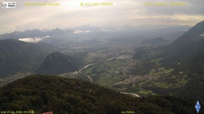 immagine della webcam nei dintorni di Monte Avena: webcam Seren del Grappa