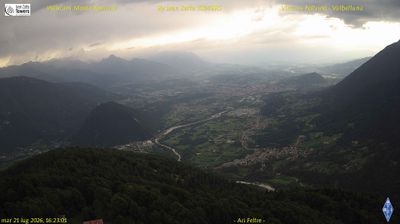 immagine della webcam nei dintorni di Combai: webcam Seren del Grappa