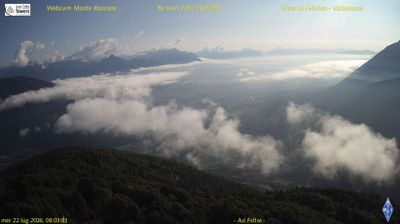 immagine della webcam nei dintorni di Pedavena: webcam Seren del Grappa