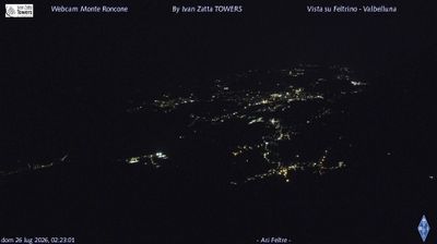 immagine della webcam nei dintorni di Arsiè: webcam Seren del Grappa
