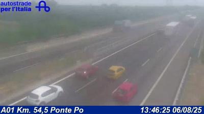 immagine della webcam nei dintorni di Piacenza: webcam San Rocco al Porto