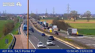 immagine della webcam nei dintorni di Piacenza: webcam San Rocco al Porto