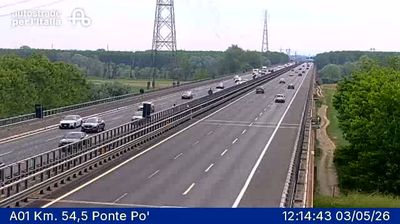 immagine della webcam nei dintorni di Castelnuovo Bocca d'Adda: webcam San Rocco al Porto