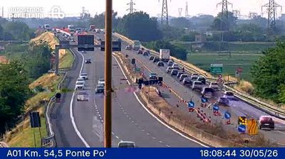 immagine della webcam nei dintorni di Salsomaggiore Terme: webcam San Rocco al Porto