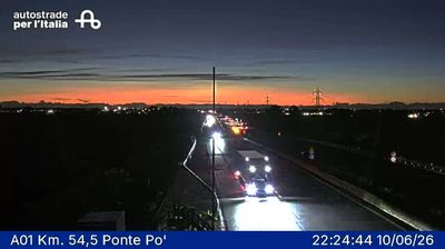 immagine della webcam nei dintorni di Piacenza: webcam San Rocco al Porto