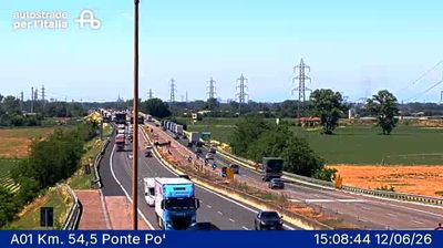 immagine della webcam nei dintorni di Piacenza: webcam San Rocco al Porto
