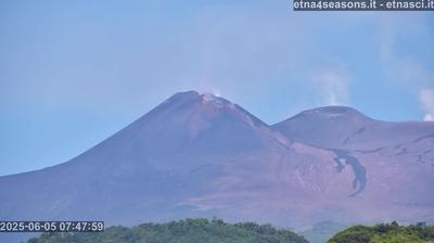 immagine della webcam nei dintorni di Pedara: webcam Nunziata