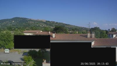 immagine della webcam nei dintorni di San Giustino: webcam Cortona