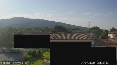 immagine della webcam nei dintorni di Castel Rigone: webcam Cortona