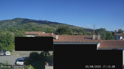 immagine della webcam nei dintorni di Monte Santa Maria Tiberina: webcam Cortona
