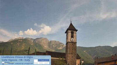 immagine della webcam nei dintorni di Bognanco fonti: webcam Re