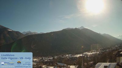 immagine della webcam nei dintorni di Bognanco fonti: webcam Craveggia