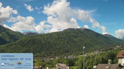 immagine della webcam nei dintorni di Bognanco fonti: webcam Craveggia