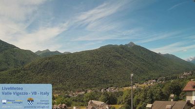 immagine della webcam nei dintorni di Domodossola: webcam Craveggia