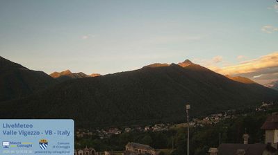 immagine della webcam nei dintorni di Alpe Devero: webcam Craveggia