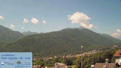 immagine della webcam nei dintorni di Bognanco fonti: webcam Craveggia