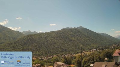 immagine della webcam nei dintorni di Alpe Devero: webcam Craveggia