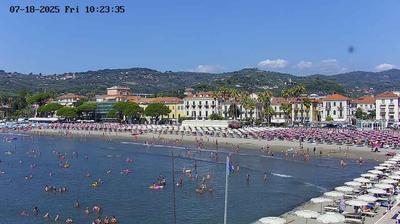 immagine della webcam nei dintorni di Capo Mele: webcam Diano Marina