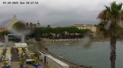 immagine della webcam nei dintorni di Capo Mele: webcam Diano Marina