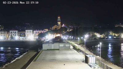 immagine della webcam nei dintorni di Capo Mele: webcam Diano Marina