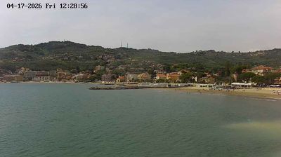 immagine della webcam nei dintorni di Badalucco: webcam Diano Marina