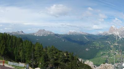immagine della webcam nei dintorni di Cortina d'Ampezzo: webcam Monte Faloria