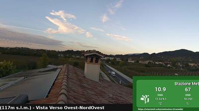 immagine della webcam nei dintorni di Farra d'Alpago: webcam Vittorio Veneto