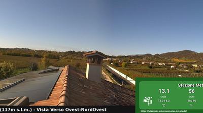 immagine della webcam nei dintorni di Revine Lago: webcam Vittorio Veneto