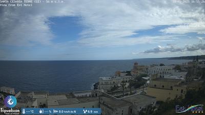 Preview delle webcam di Santa Cesarea Terme › Sud