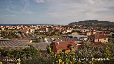 immagine della webcam nei dintorni di Costa D'Oneglia: webcam Diano Castello