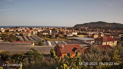 immagine della webcam nei dintorni di Chiusanico: webcam Diano Castello