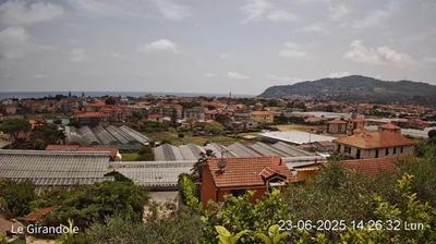 immagine della webcam nei dintorni di Badalucco: webcam Diano Castello