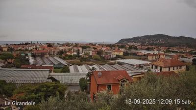 immagine della webcam nei dintorni di Pieve di Teco: webcam Diano Castello
