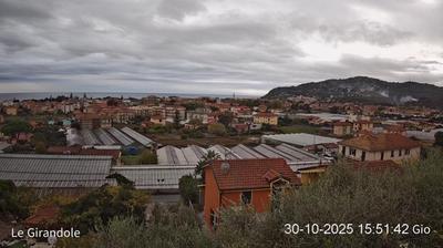 immagine della webcam nei dintorni di Cipressa: webcam Diano Castello