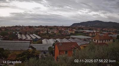 immagine della webcam nei dintorni di Chiusanico: webcam Diano Castello