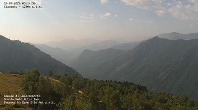 immagine della webcam nei dintorni di Coassolo Torinese: webcam Chialamberto