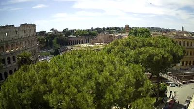 immagine della webcam nei dintorni di Roma EUR: webcam Roma Sud