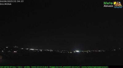 immagine della webcam nei dintorni di Gagliano Aterno: webcam Sulmona