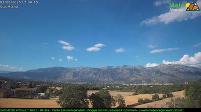 immagine della webcam nei dintorni di Campo di Giove: webcam Sulmona