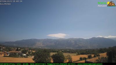 immagine della webcam nei dintorni di Rocca Pia: webcam Sulmona