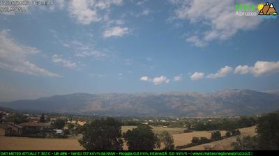 immagine della webcam nei dintorni di Roccacaramanico: webcam Sulmona