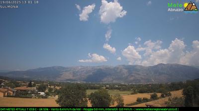 immagine della webcam nei dintorni di Rocca Pia: webcam Sulmona