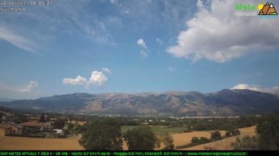 immagine della webcam nei dintorni di Pretoro: webcam Sulmona